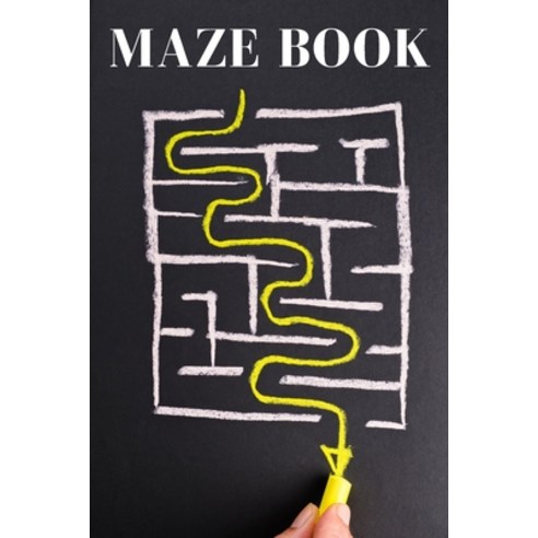 (영문도서) Maze Book: 50 Fun and Challenging Mazes Paperback, Independently Published, English, 9798514014101