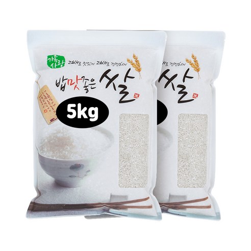 현대농산 국산 백미 쌀 10kg (5kgX2봉) 상등급, 1개, 5kg*2