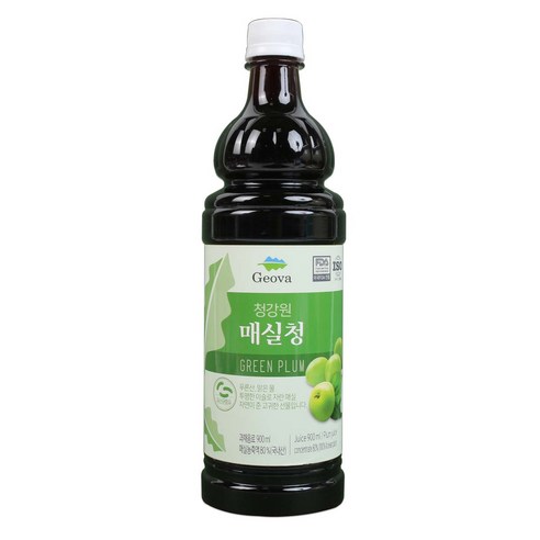 청강원 매실청, 1개, 900ml