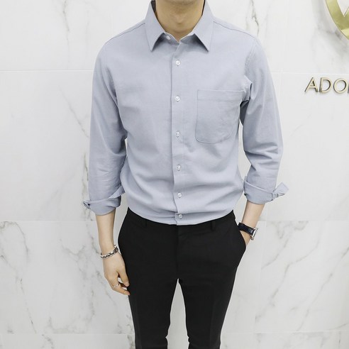 아도르클래식 프레쉬 여름 린넨 셔츠