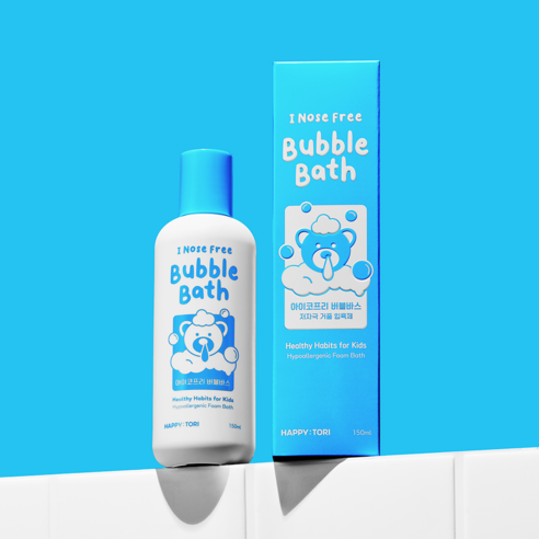 자연이 주는 순수한 선물, 해피토리 아이코프리 키즈 유아 바디워시로 우리 아이 피부를 건강하게