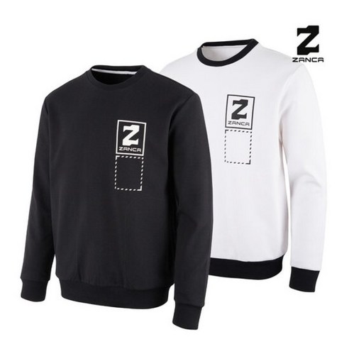 잔카 춘천점 남여공용담셀 맨투맨티셔스ZFCAFFS701