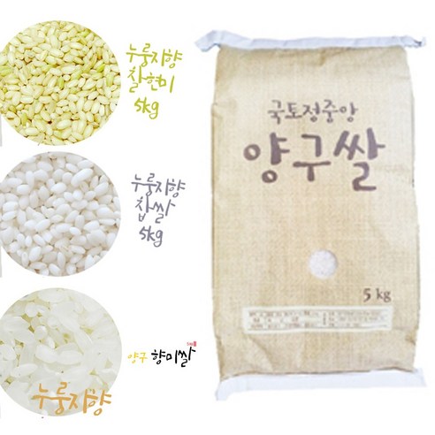 강원도 양구쌀 향미 향찰현미 향찹쌀 5kg 누룽지향 소포장쌀, 1개, 양구 향미쌀5kg(백미쌀)