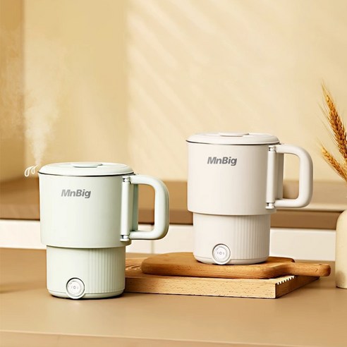 여행과 캠핑의 품격을 높이는 접이식 멀티 전기포트 냄비