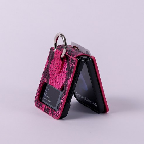 자연의 우아함과 세련미를 표현하는 본아띠 갤럭시 Z플립 케이스