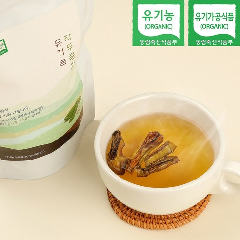 도연푸드 압력으로 볶은 유기농 햇 작두콩차 80g, 1개, 1개입