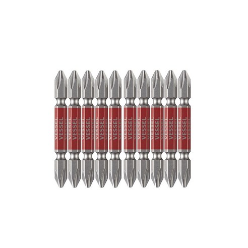 베셀 양두 십자(+) 비트 PH2*65mm 1팩(10개) GS10P2065F, 1개