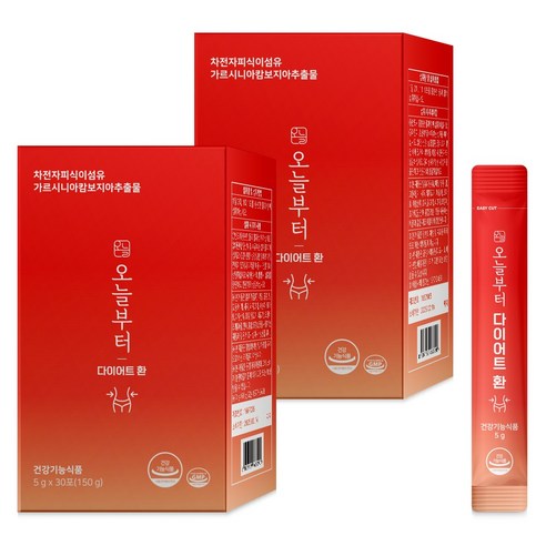 오늘부터 다이어트 환 차전자피 쾌변 보조제, 150g, 2개