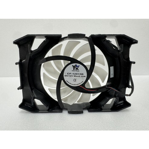 CF-12915B 12V MAX0.35A 그래픽카드 냉각팬 GTX650 GT640 GT630 GT440 GT430 GT240 ...