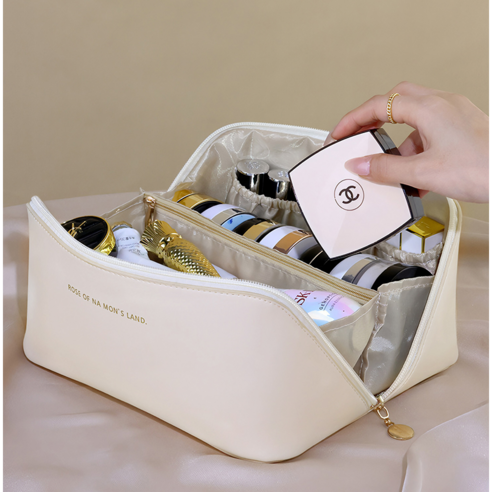 한사장 화장품 메이크업 박스 여행용 파우치 대용량 손잡이 멀티 가방