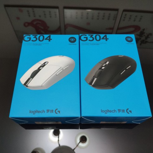 로지텍 G304 LIGHTSPEED 무선 게이밍마우스 (새제품) 마우스, 화이트