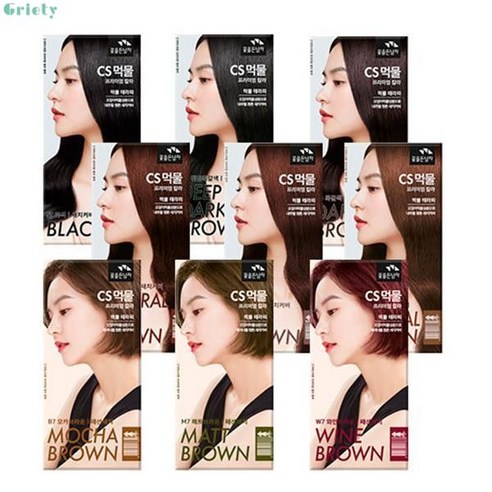 꽃을든남자 오징어 먹물 염색약 CS프리미엄 새치커버 1+1 11203514, N2 진한흑갈색 새치커버용 1 1