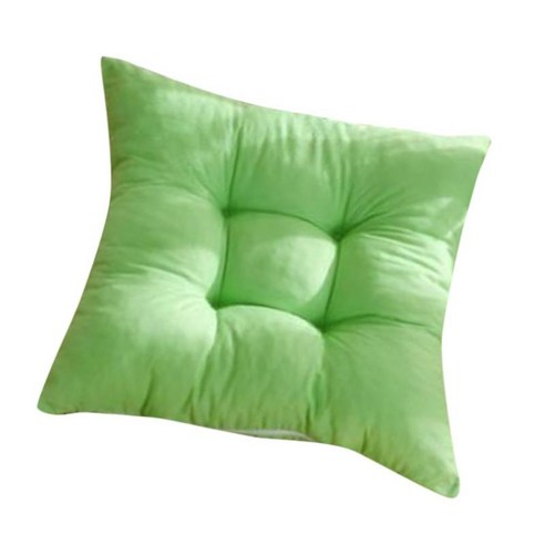 아늑한 정연한 방석 연약한 바 의자 정연한 방석 14개의 색깔 16x16", 녹색, 폴리 에스터