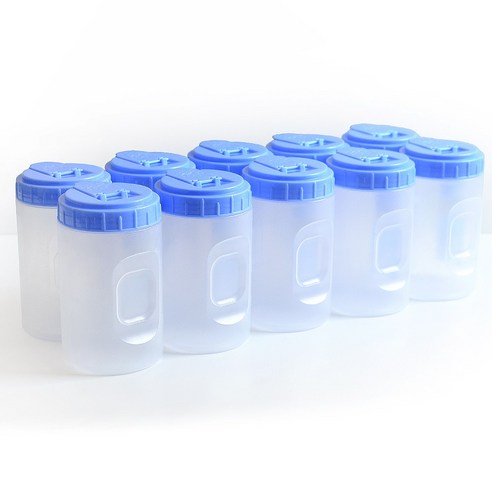 보성 원형 물병 3호 10p, 혼합 색상, 800ml