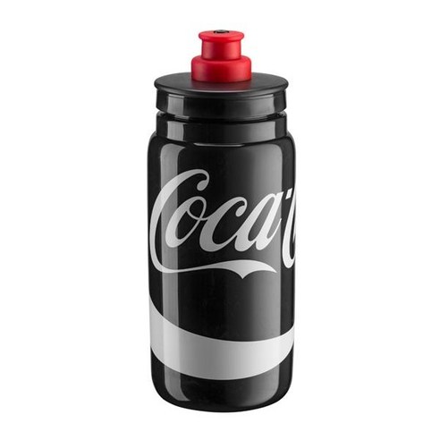 엘리트 플라이 자전거 물병, 코카-콜라 블랙, 550ml, 1개