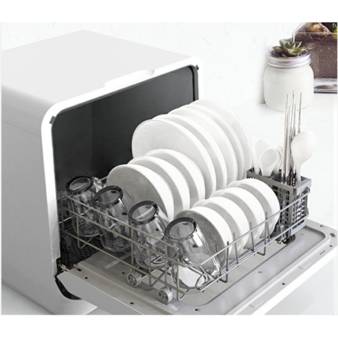 4세트 미니 식기 세척기: 좁은 공간을 혁신하는 스마트한 설거지 솔루션