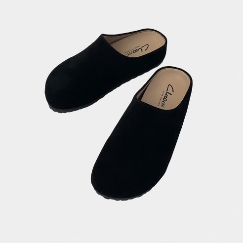 남자슬리퍼 남자블로퍼 커플 스웨이드 키높이 사무실 슬리퍼