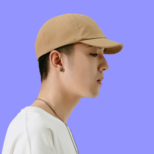 [오케이나우ㅣ인기상품] 숏챙 숏 캡 야구 모자: 스타일리시한 캐주얼룩을 완성하는 완벽한 선택 [OKNOWㅣ추천상품]