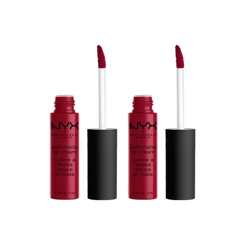 엔와이엑스 소프트 매트 립 크림 8ml, Monte Carlo, 2개