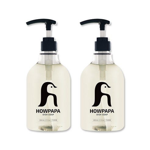 하우파파 주방세제, 2개, 650ml