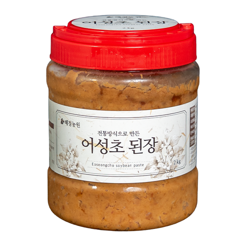 깊은 맛과 건강을 담은 어성초 집 된장