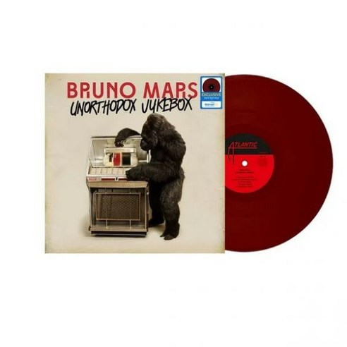 ANDERSON W-M PROMO Bruno Mars - Unorthodox Juke박스 Exclusive Vinyl LP레코드