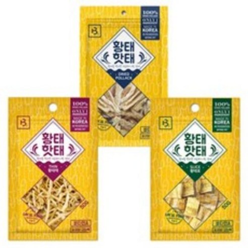 브리더랩 황태핫태 강아지 보양식 수제간식 50g x 5개입, (황태포50g x 5개), 5개