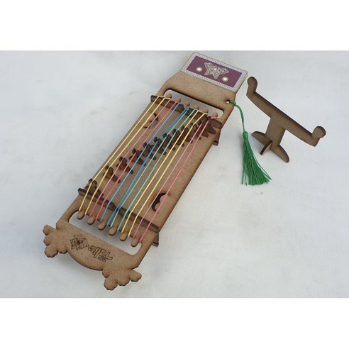 답답한 일상, 나만의 작은 쉼표! 미니 가야금 DIY 키트로 힐링하기 미니가야금