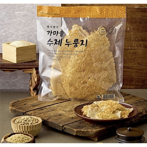 명지명가 가마솥오곡수제누룽지 600g - 누룽지 | 쿠팡