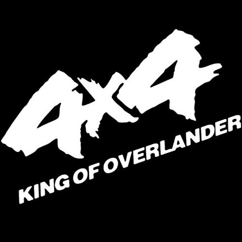 지프 오프로드 사륜 4x4 파워 스티커 자동차 포인트 반사 데칼스티커, 반사화이트, 2개
