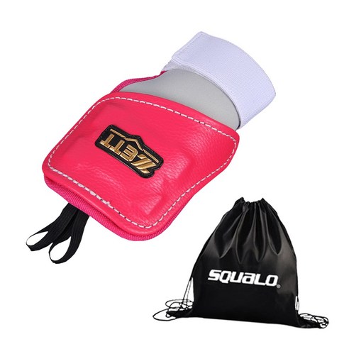 제트 손등가드 우타 BLK-45, 파스텔 핑크 + SQ 가방, 1개