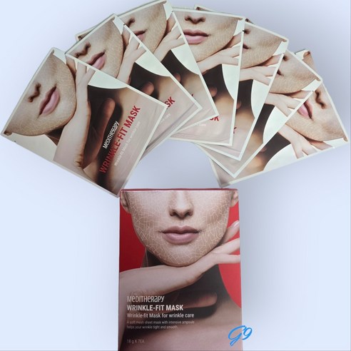 메디테라피 링클핏 콜라겐 마스크팩 18g, 7매, 1개
