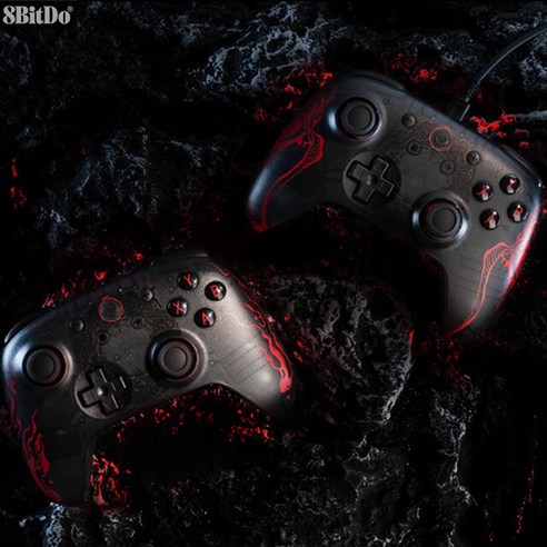 [cy] 8BitDo 검은신화 오공 게임패드 IP판 PC Steam 게이밍 컨트롤러 Ultimate 얼티밋 조이패드 십자키 시즌신상, 무선3모드(홀방아쇠)
