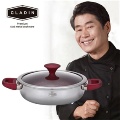 CLADIN 이연복 셰프 클래딘 오브제 3PLY(통3중)냄비(24CM전골)