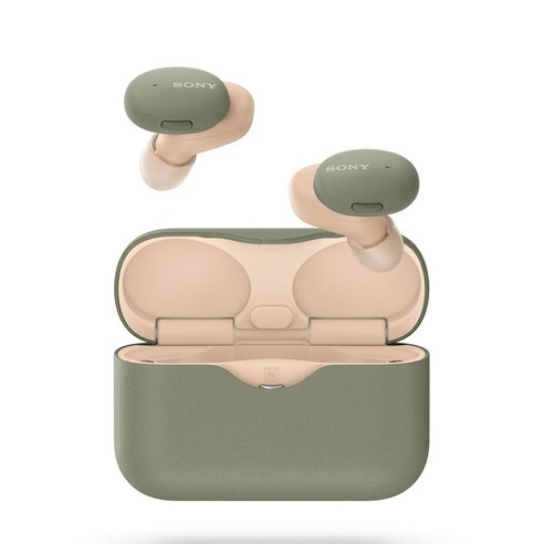 소니 트루 와이어리스 스테레오 블루투스이어폰, Gray Green, WF-H800