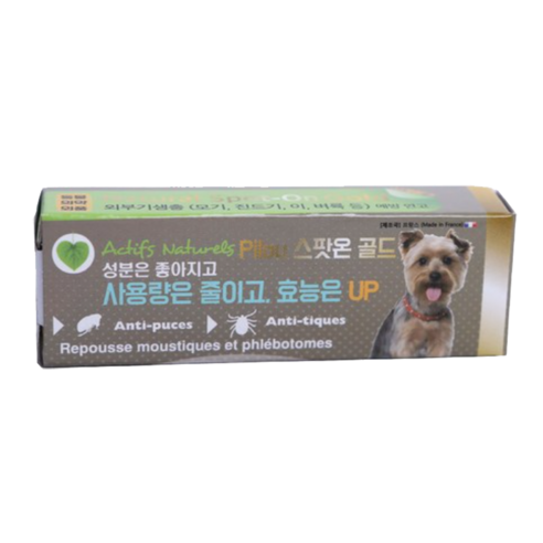 필루 내추럴 스팟온 골드 진드기 제거용품 소형견용, 1ml, 1개