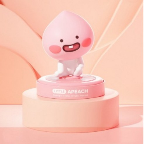 카카오프렌즈 차량용 스탠딩 피규어 악세사리 디퓨저 방향제 캐릭터 차량 인테리어 장식, 1개, 어피치