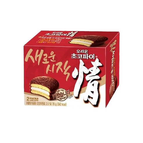 오리온 초코파이, 78g, 18개