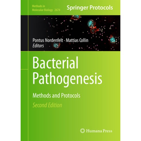 (영문도서) Bacterial Pathogenesis: Methods and Protocols Hardcover, Humana, English, 9781071632420