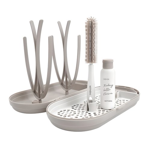 엄마의 마음을 담은 위생적인 선택, 마더케이 휴대용 젖병 건조대 세트 휴대용젖병건조대