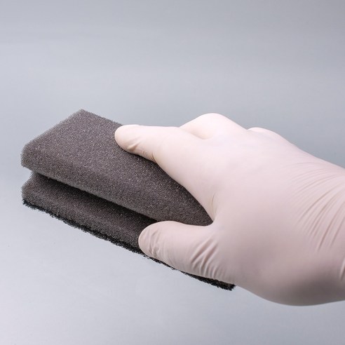 세련된 보호: 파인터치 핑크 니트릴 장갑 XS