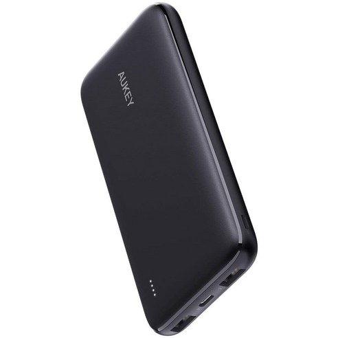 AUKEY Aukey USB C 보조베터리 10000mAh 휴대용 충전기 듀얼 출력 배터리