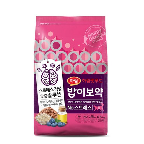 밥이보약 전연령용 No 스트레스 고양이 사료, 6.5kg, 1개