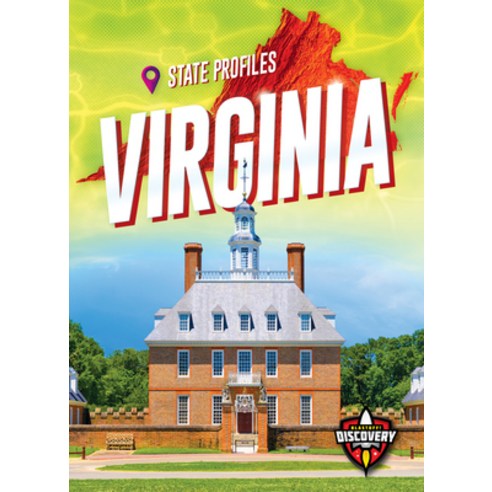 (영문도서) Virginia Library Binding, Blastoff! Discovery, English, 9781644873526