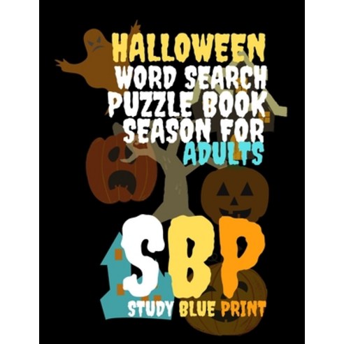 Halloween Word Search Puzzle Book Season For Adults Paperback, Independently Published, English, 9798694102629