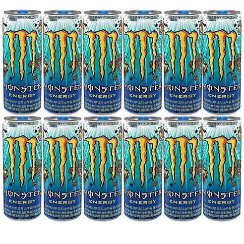 몬스터 에너지 오지 스타일 레모네이드, 48개, 355ml