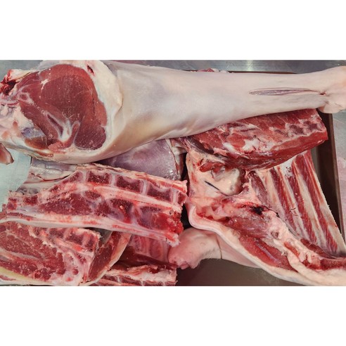 행복미트의 호주산 염소고기 암컷염소 반마리는 대용량으로 식당 납품용으로 제작된 고기 상품입니다.
