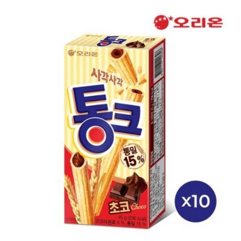 오리온 통크초코 45g x10개, 4개