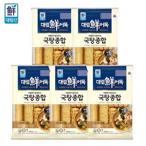 대림 국탕종합 어묵, 340g, 2개