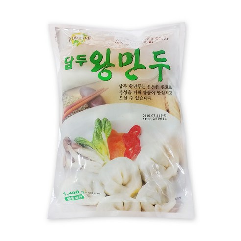 담두 고기 왕만두 1.400g, 1개, 1.4g 김치왕만두 Best Top5